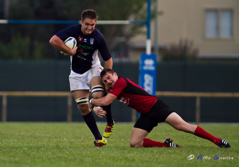 Il sudafricano Meyer Swanepoel in campo aperto