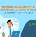 Dolore cronico: un aiuto dal numero verde Siaarti - segui il talk il 18 dicembre alle 11.