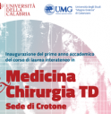 Università, a Crotone il corso di laurea in Medicina e chirurgia Tecnologie digitali.