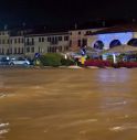 Notte di paura a Castelfranco, allagato nuovamente tutto il centro e in campagna è anche peggio  