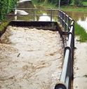 Maltempo, tracima il torrente Brenton a Castello di Godego 