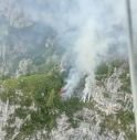 Incendio in Val Fagarè, scattano i soccorsi