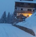 Nevica sui passi dolomitici a causa del calo delle temperature  