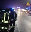 Scontro tra tre auto in A4, due morti e un ferito 