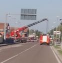 Si stacca il rimorchio del camion in mezzo alla provinciale, traffico in tilt a Chiarano