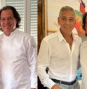 Clooney e Pitt a Venezia incontra con lo chef trevigiano Tino Vettorello