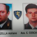 Il Sovrintendente Capo Adriano Vanzella e l’Agente Scelto Marco Cescato