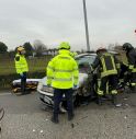 Incidente a Salgareda: il conducente della Punto resta in gravi condizioni