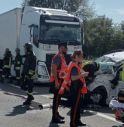 Furgone contro camion, un morto lungo la Transpolesana