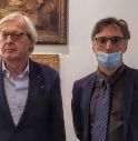 Vittorio Sgarbi e Andrea Lucchetta