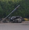 Auto contro scooter: violento incidente a Motta