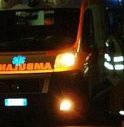 Muore investito da ambulanza di una associazione di volontariato 