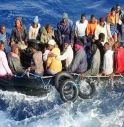 150 migranti a bordo di un barcone a 7 miglia a sud da Lampedusa, soccorsi