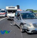 Traffico intenso in autostrada, tamponamento tra Mogliano e Preganziol