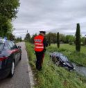 Incidente a Orsago, auto finisce nel fosso