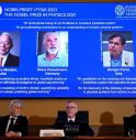 Nobel Fisica a italiano Parisi, tedesco Hasselmann e americano Manabe