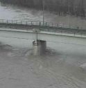 il Piave questa mattina, domenica, alle 10.48 da Ponte di Piave