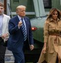 Melania rifiuta di nuovo la mano di Trump