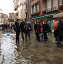 Maltempo, acqua alta a Venezia