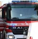 Caerano, incendio in casa: ferita una persona