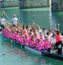 Tumori: Cardiobreast Dragon Boat, riparte da Roma la gara delle pagaiatrici in rosa.