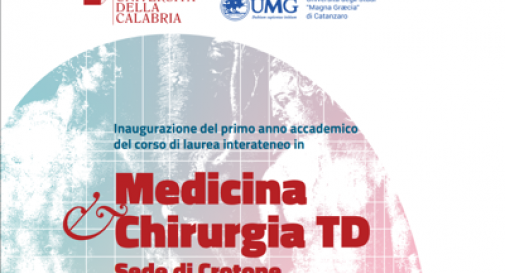 Università, a Crotone il corso di laurea in Medicina e chirurgia Tecnologie digitali.