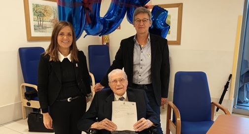 Ponte di Piave, Luigi Capelli compie 104 anni