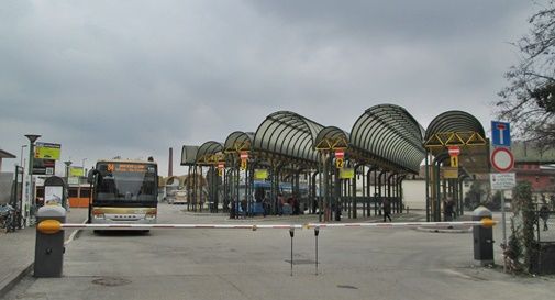 stazione pullman a Montebelluna