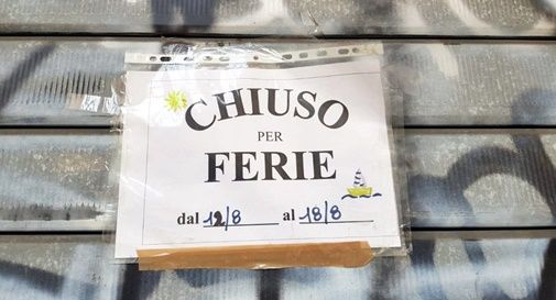 chiuso per ferie