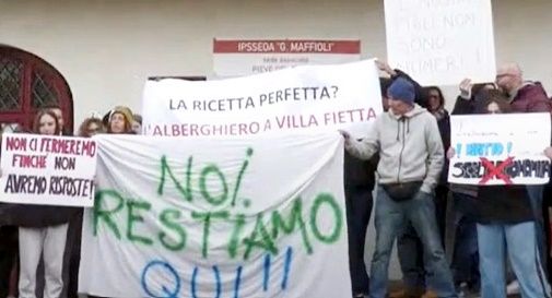 proteste a Villa Fietta