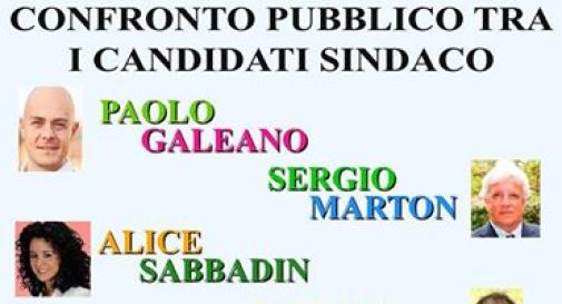 Candidati sindaco a confronto, domani a Preganziol