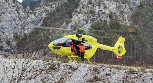 Cade lungo la ferrata: soccorso 29enne