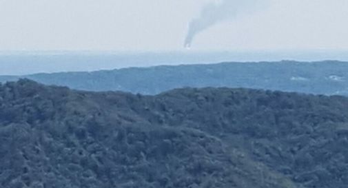 Mestre, colonna di fumo vista anche a Treviso