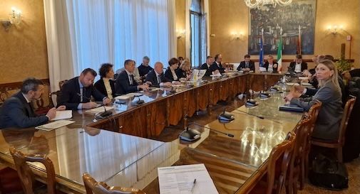 Incontro sindaci e regione progetto Via del Mare