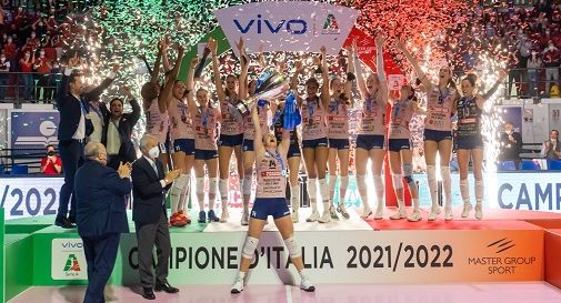 Conegliano vince il suo quinto scudetto: è nella leggenda del volley