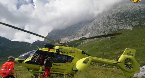 Montagne friulane, due infortuni e minorenni e un malore 