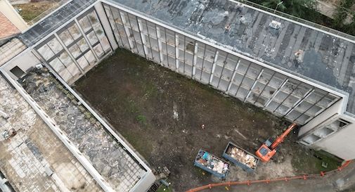 demolizione ex ospedale Guicciardini 