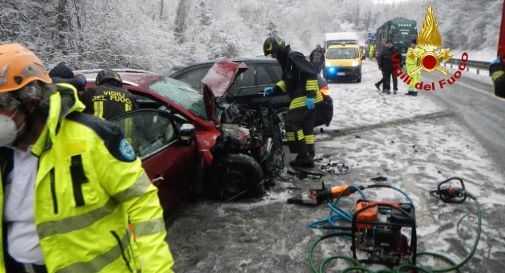 Maltempo: chiusa la statale per un incidente 