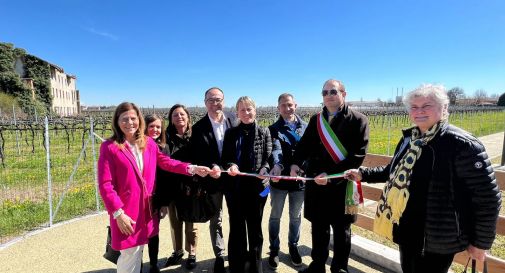 Inaugurata una nuova pista ciclabile a Ormelle 