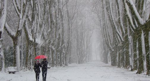 Nevica. Il Veneto si imbianca, fuori stagione