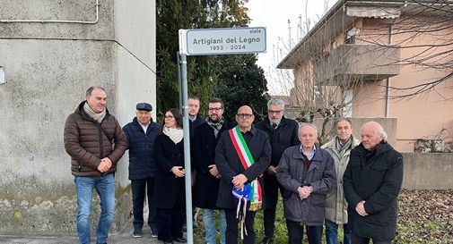 Un viale per ricordare i mobilieri di Meduna