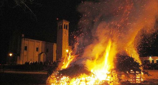 E' la notte dei panevin, a Treviso sono 10 quelli autorizzati