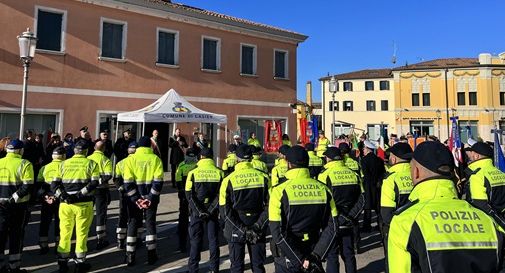 A Casier le Polizie locali festeggiano San Sebastiano