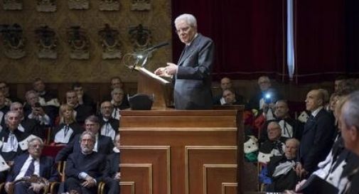 Università, Mattarella in aula magna per gli 800 anni del Bo