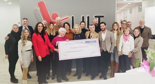 Alla Lilt di Treviso donati 10mila euro per le donne malate di tumore