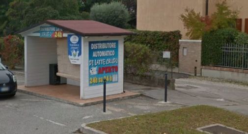 distributore del latte a Mogliano