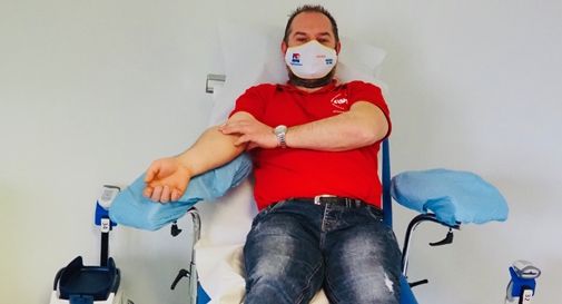 Un donatore di sangue per Avis Veneto