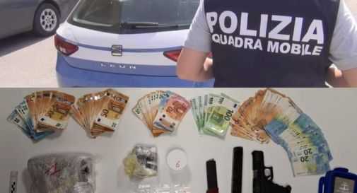 Pusher arrestati con un chilo di coca e una pistola