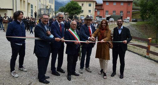 Taglio del nastro del Sentiero don Erasmo