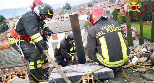 Codognè, in mattinata allarme incendio